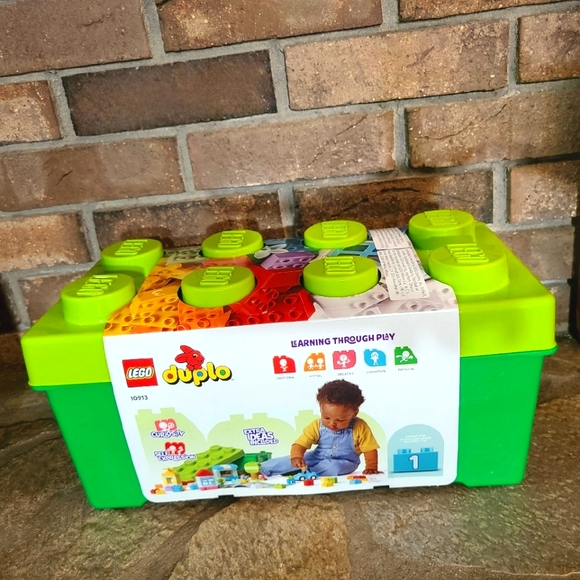 NEW, Sealed! LEGO DUPLO Classic Brick Box 65-Pc. Building Set-10913 - Picture 3 of 5